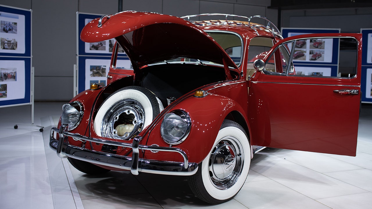 Half-century-old VW Beetle found and fixed up