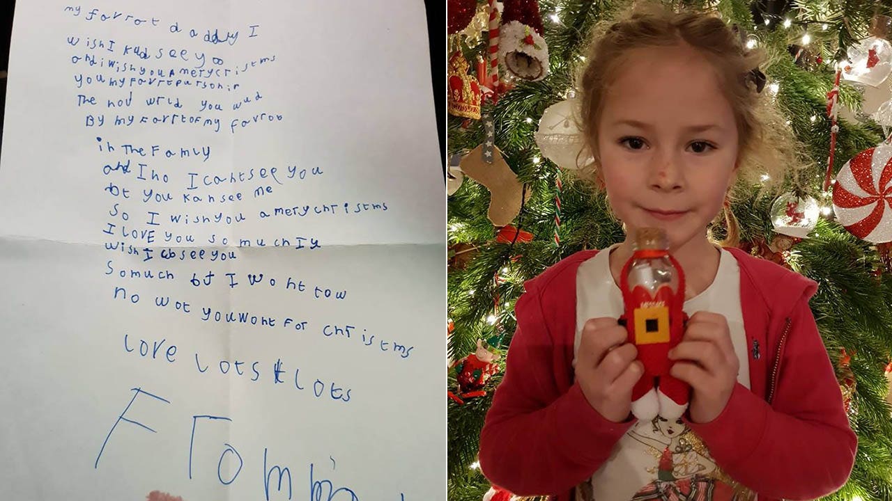Girl's Christmas letter to dad in heaven gets heartwarming response ...