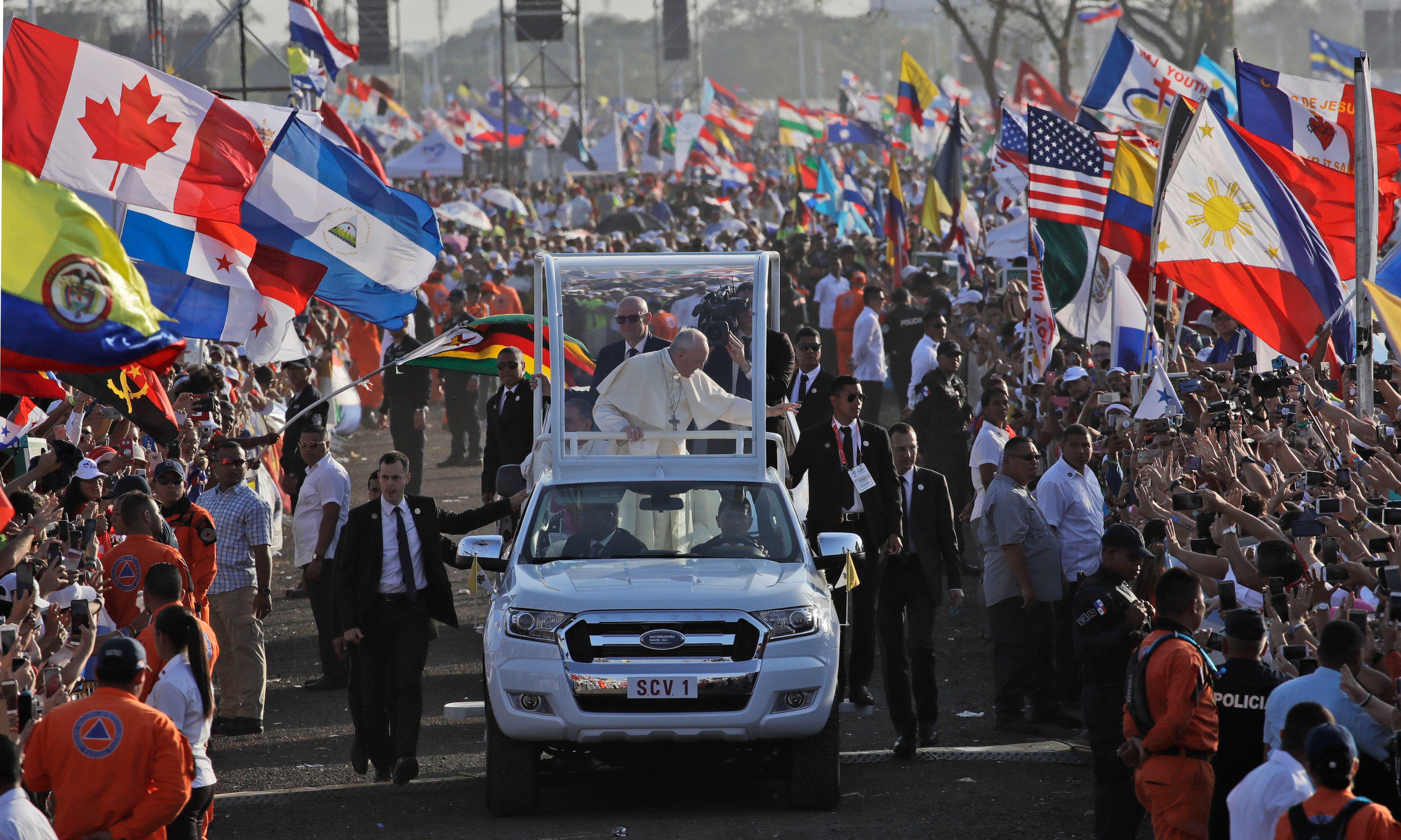 Pope Francis calls Mary the 'first influencer,' celebrates World Youth