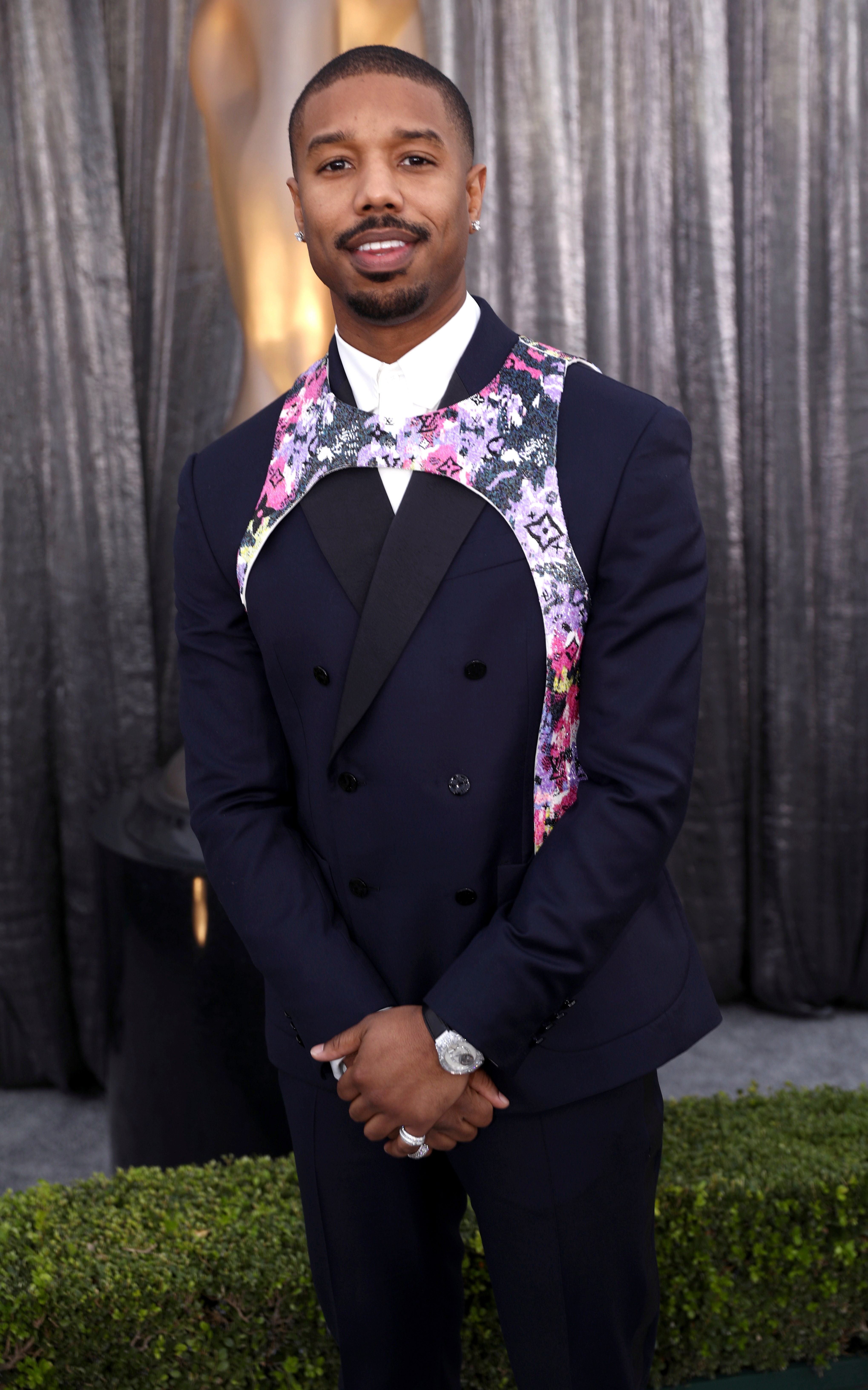 Michael B. Jordan is latest celeb to wear 'awards show harness' on