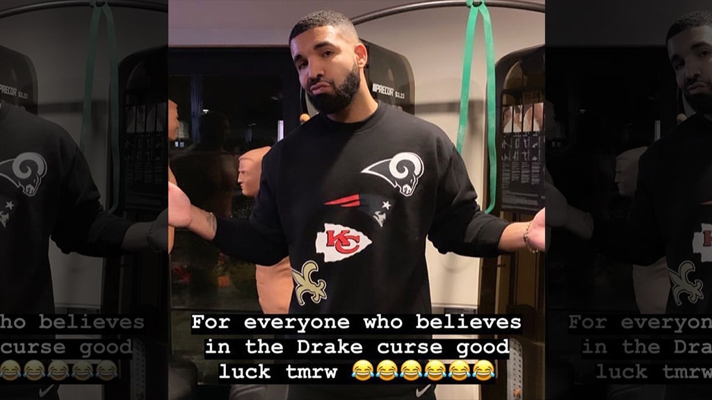 Did Drake just curse the L.A. Rams? Rapper makes big Super Bowl