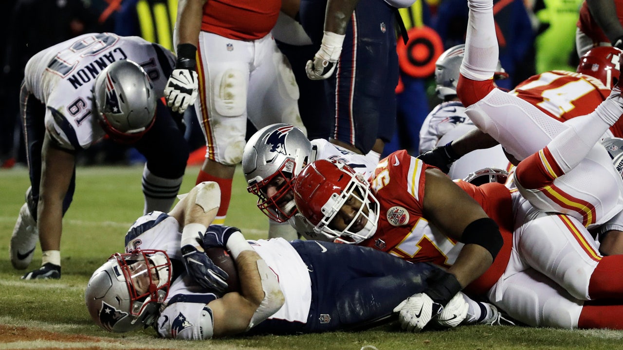 The Patriots beat the Chiefs in a classic to advance to the Super