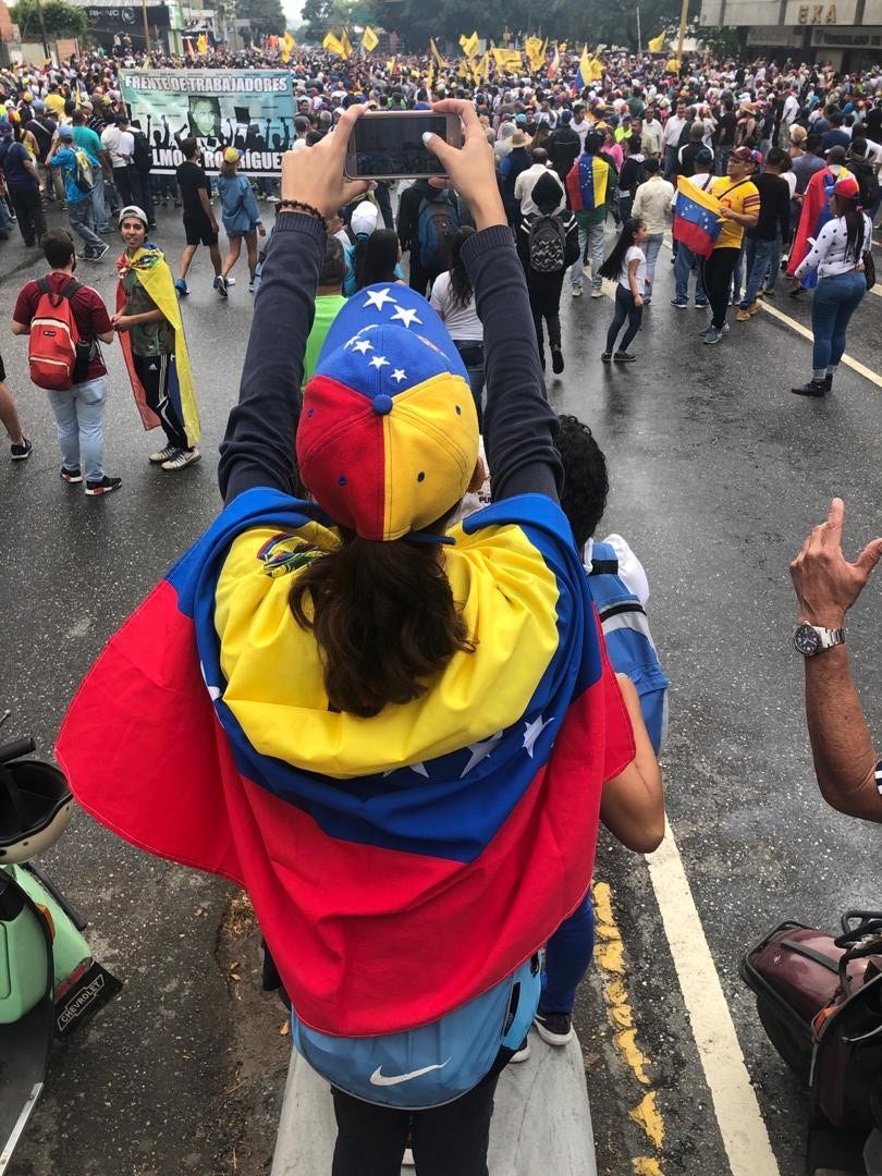 Inside the Venezuelan protest movement: 'This is our chance!'