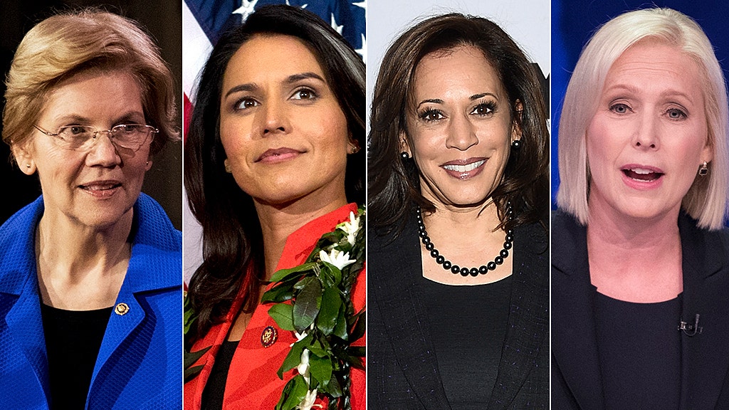 Historic number of women aim for White House