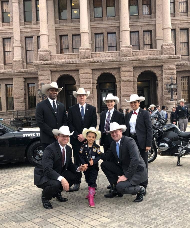 Six-Year-Old Texan Battling Cancer Named Honorary Texas Ranger