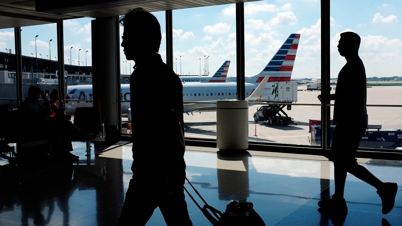 busy airport