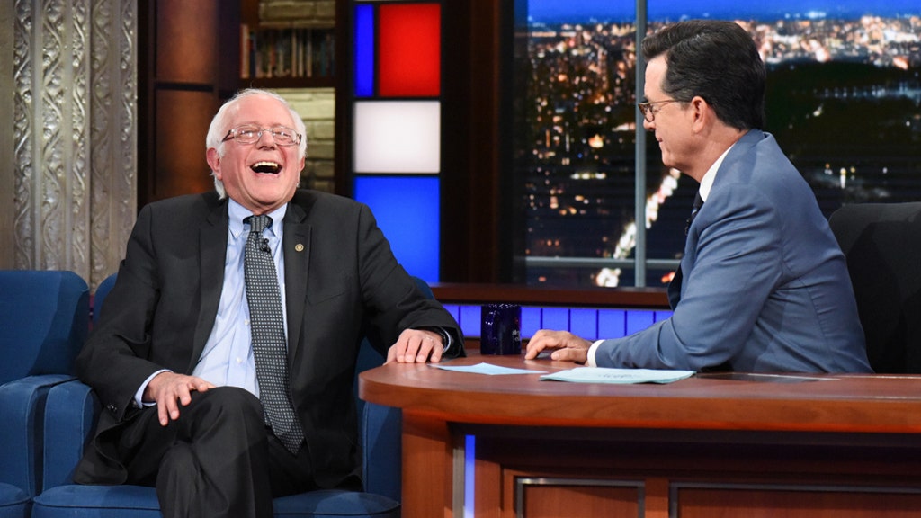 Stephen Colbert mocks CNN’s live Democratic debate drawing with promo ...