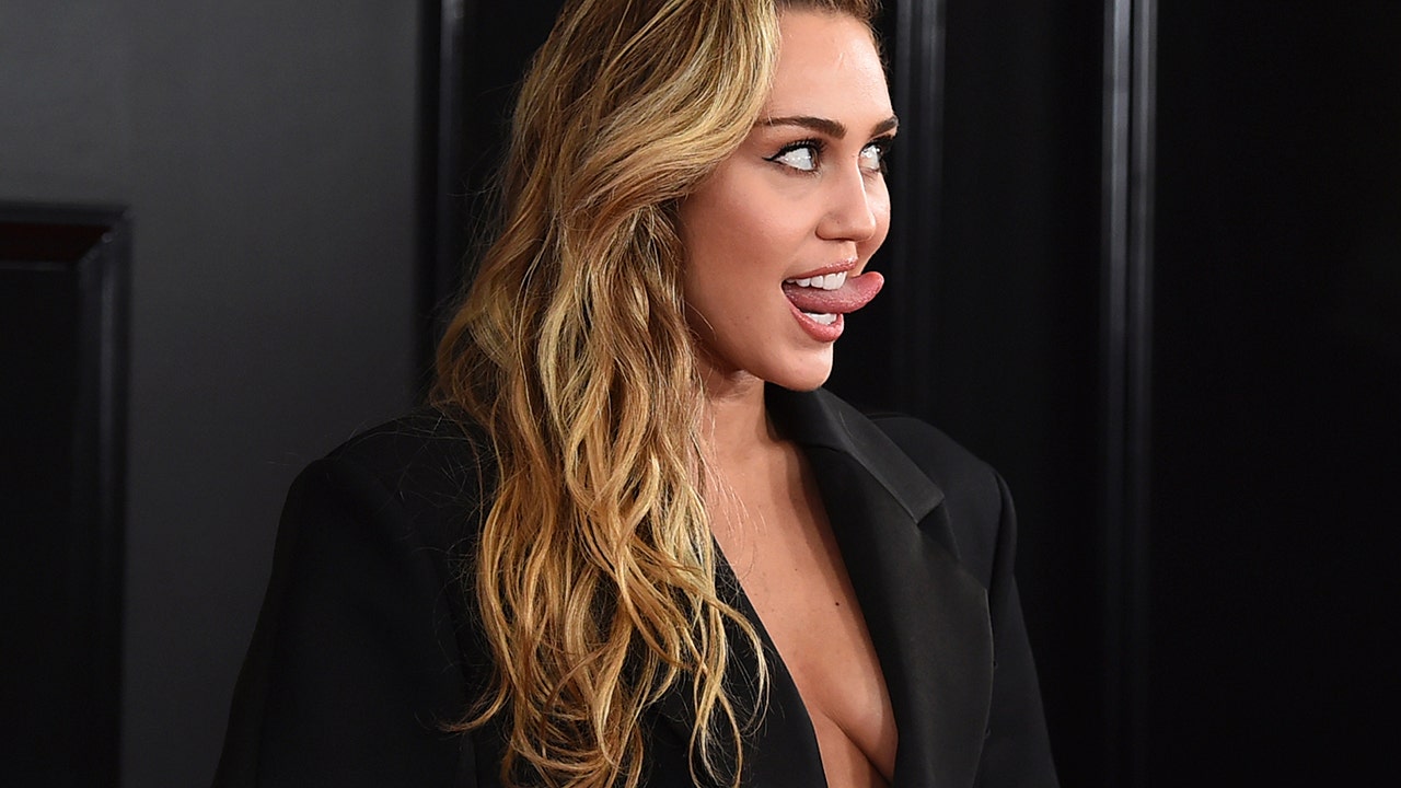 Miley Cyrus risks wardrobe malfunction multiple times at Grammys Fox News