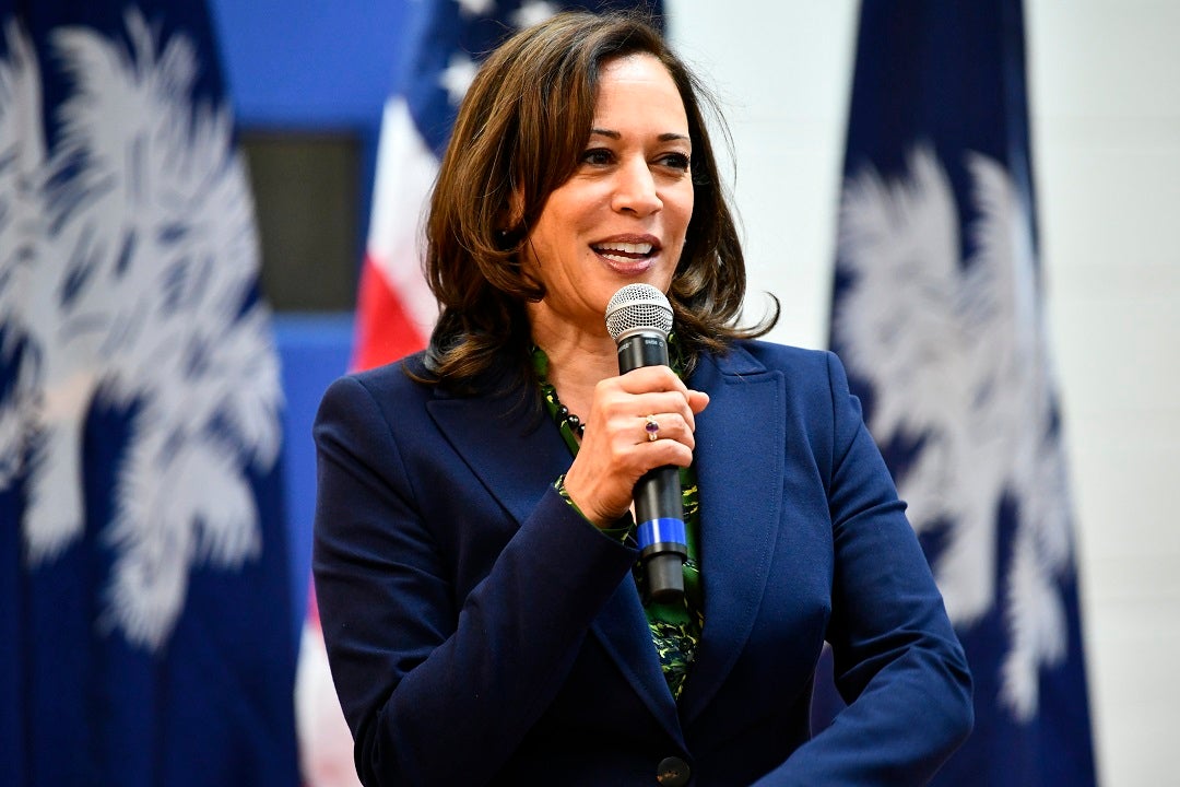 Kamala Harris calls for regulating Facebook, health care for those in ...