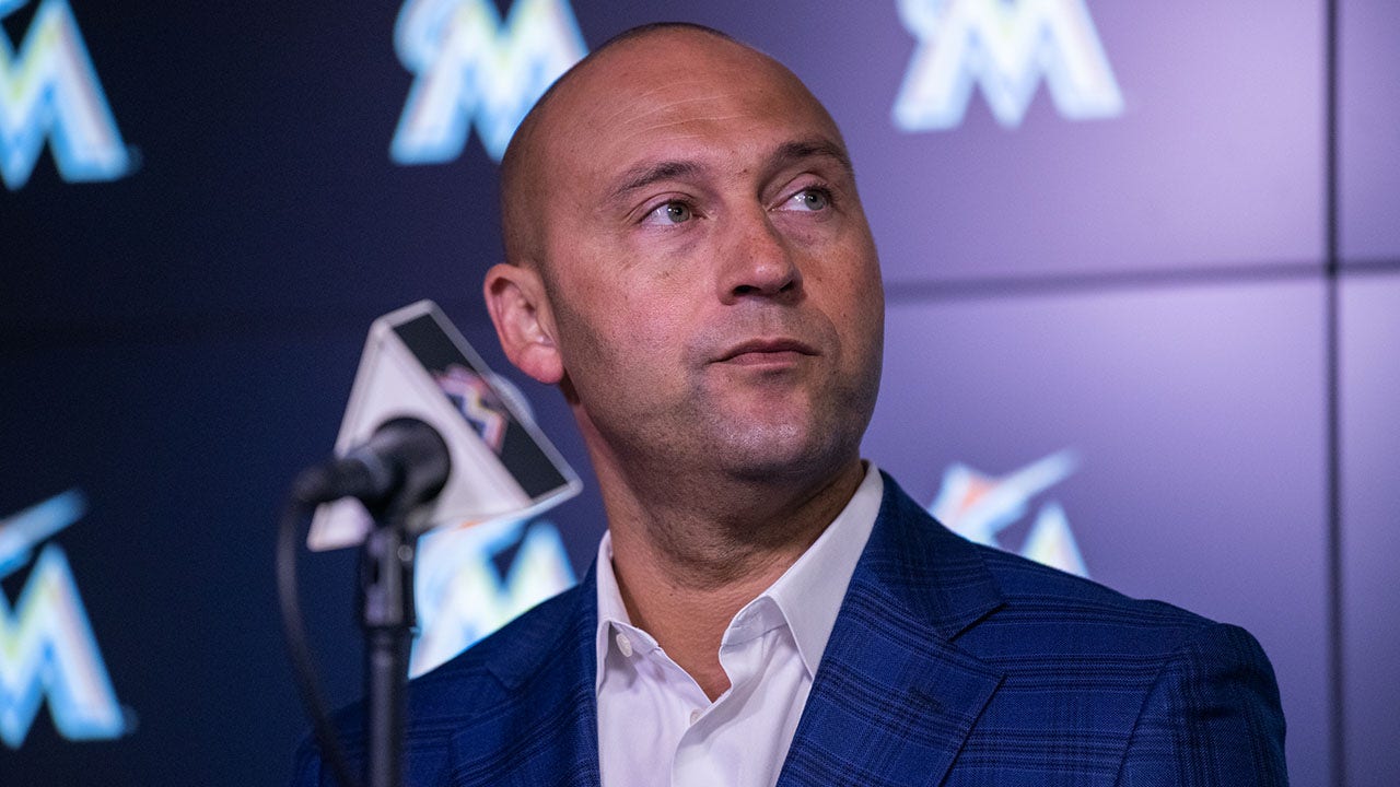 FOX Sports: MLB on X: Derek Jeter released a statement on why he is  parting ways with the Marlins:  / X