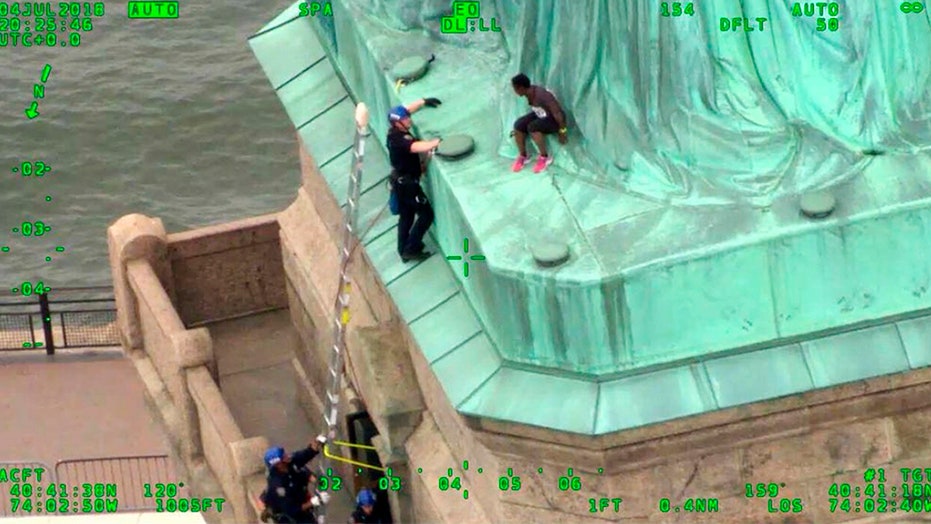 Statue of Liberty climber gets probation, community service Fox News