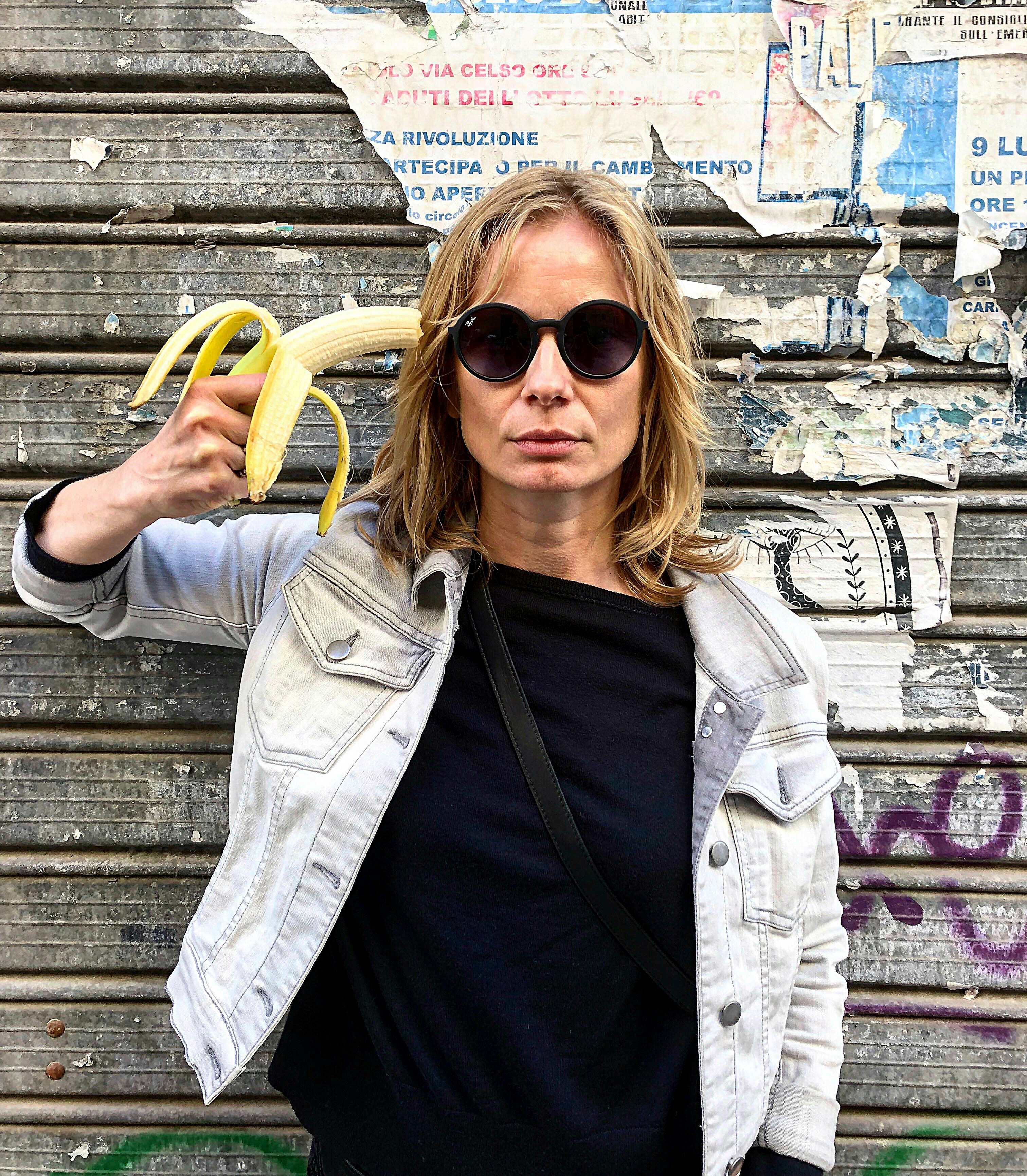 Ban on banana-based artwork at Polish museum fuels banana-based protests