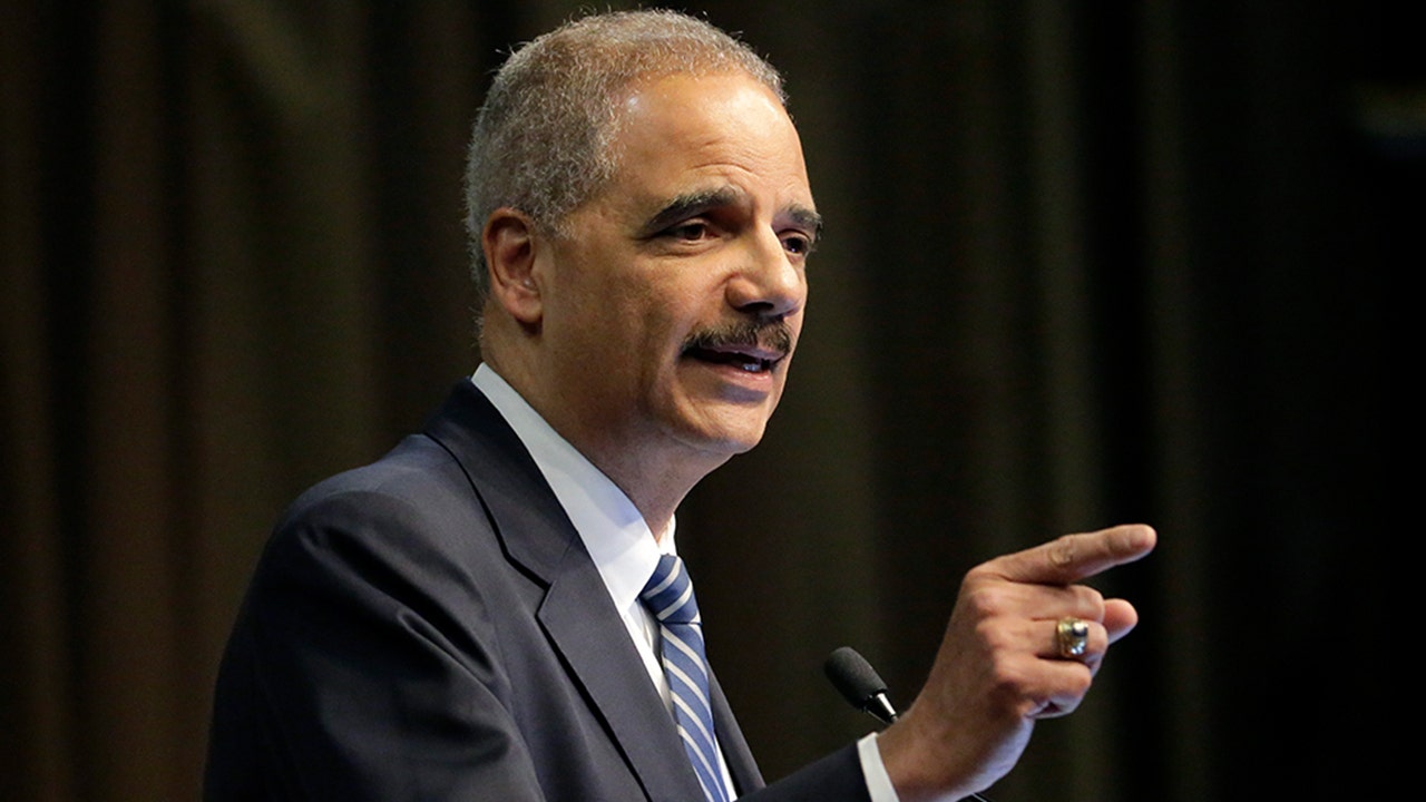 Eric Holder says he supports disclosing donors to political groups, but declines to reveal his donors