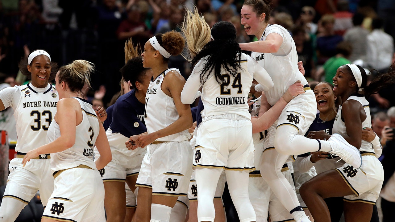 Notre Dame women oust UConn again, will face Baylor in title game Fox