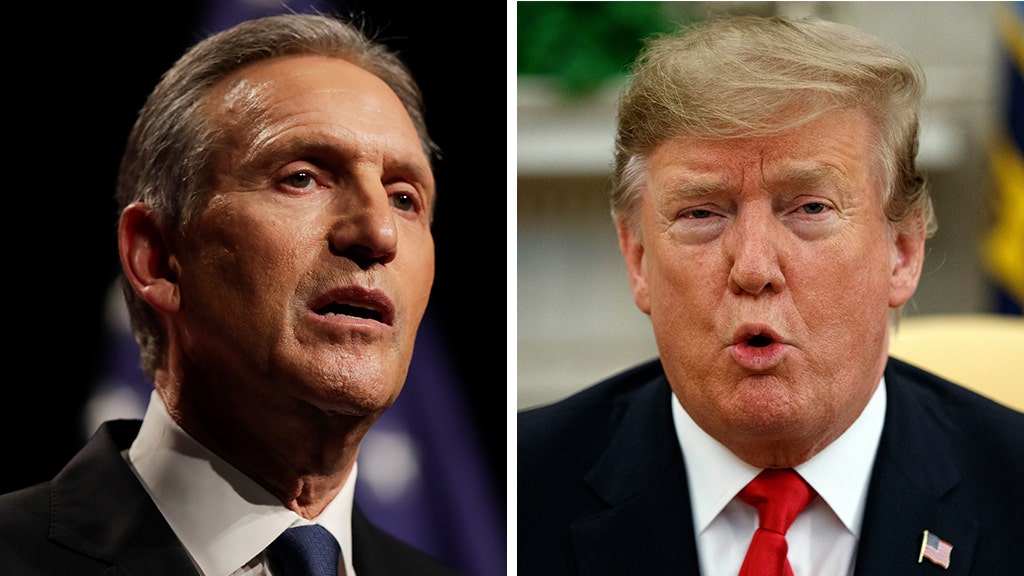 Howard Schultz: Can't think of 2 businessmen more different than Trump ...