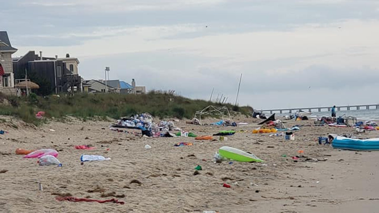 'Floatopia' event in Virginia Beach leaves over 10 tons of trash on