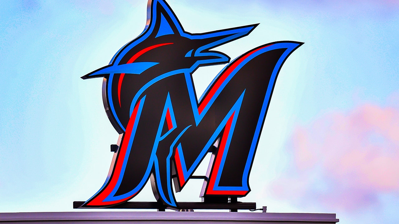Black Nike MLB Miami Marlins Alternate Jersey