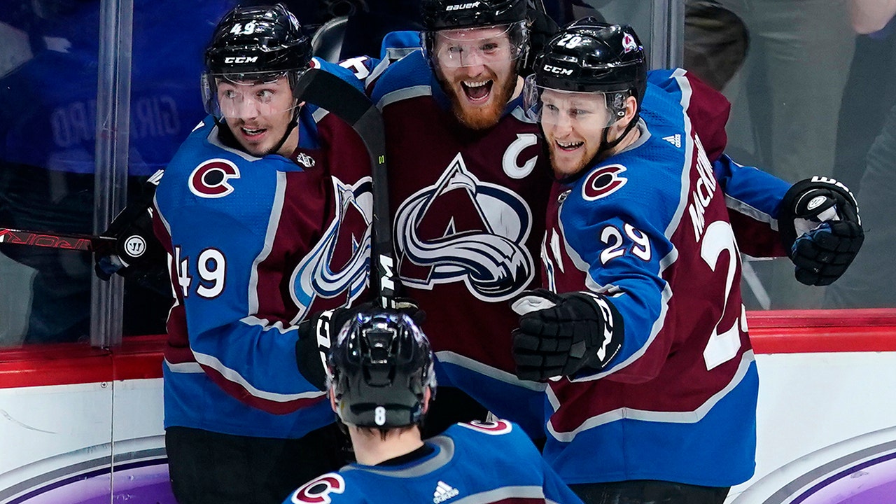 Landeskog scores OT winner, Avs force Game 7 with Sharks