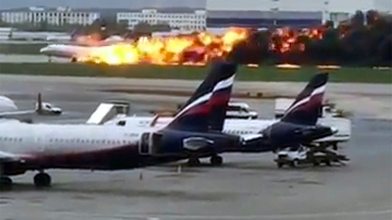At least 40 dead after Aeroflot plane's emergency landing, fire at