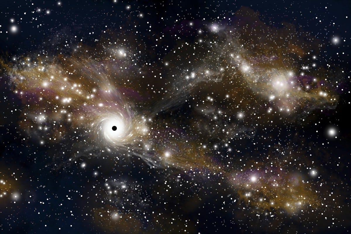 These wisps around black holes could reveal how the cosmic beasts eat ...