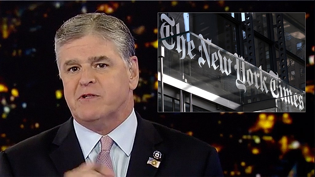 Sean Hannity The New York Times Is Running Scared Worried It Fell Sean Hannity The New York Times Is Running Scared Worried It Fell