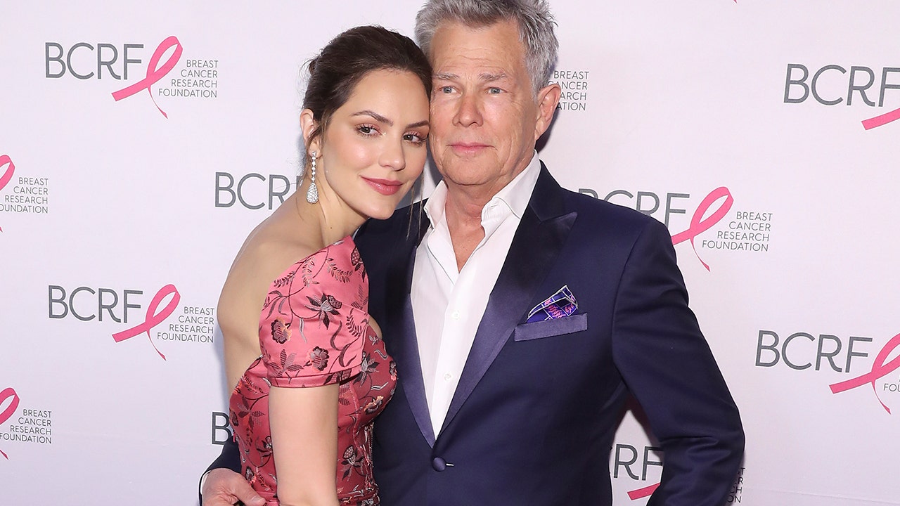 Katharine McPhee, David Foster welcome first child together