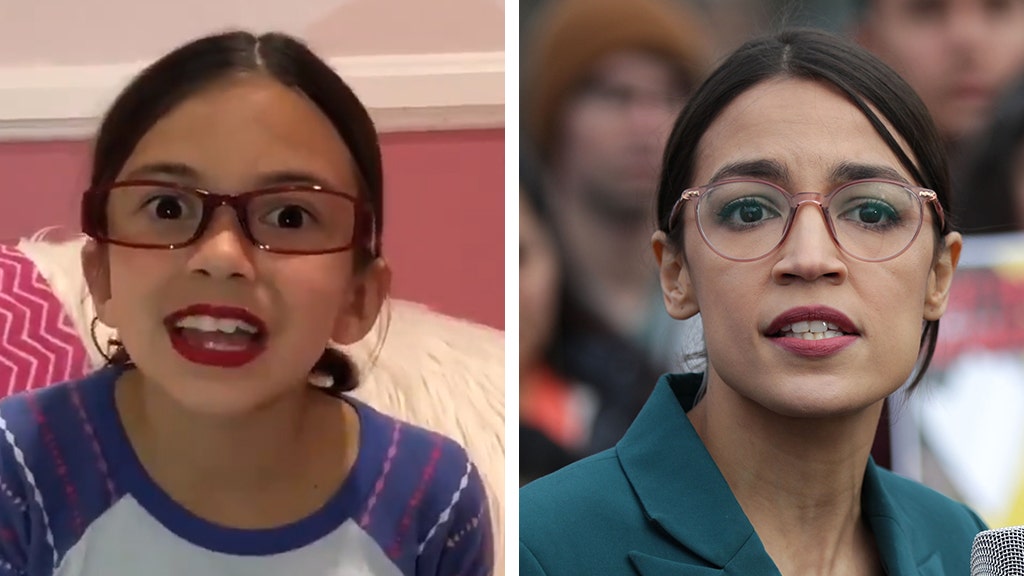 AOC impersonator strikes again, showing off 'electric car' while poking