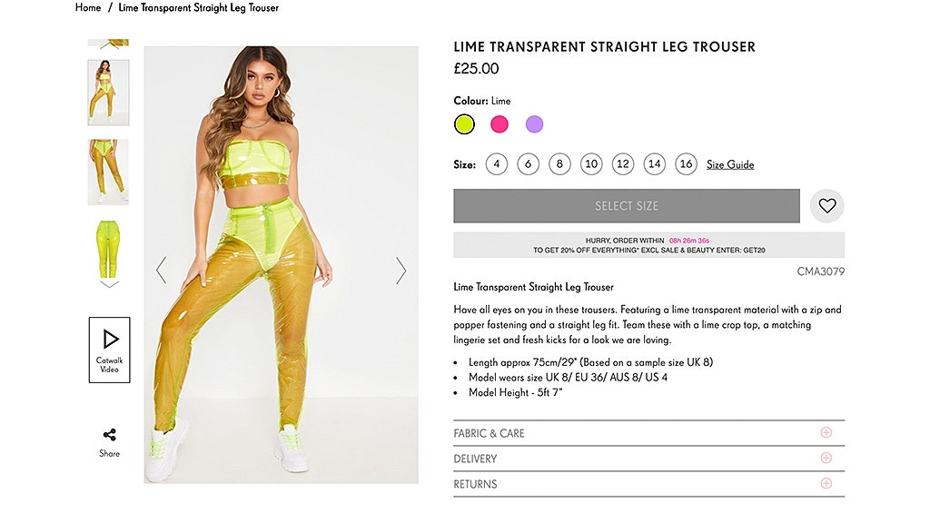 Topshop Is Selling SeeThrough Plastic Jeans and Honestly Why