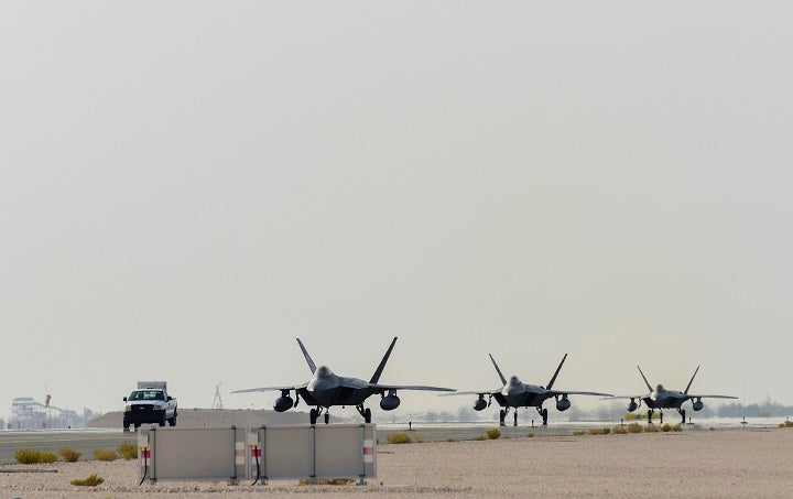Air Force fighter planes sent to Persian Gulf amid heightened tensions with Iran