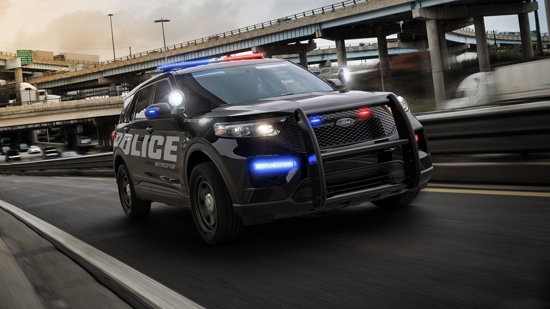 ford police car