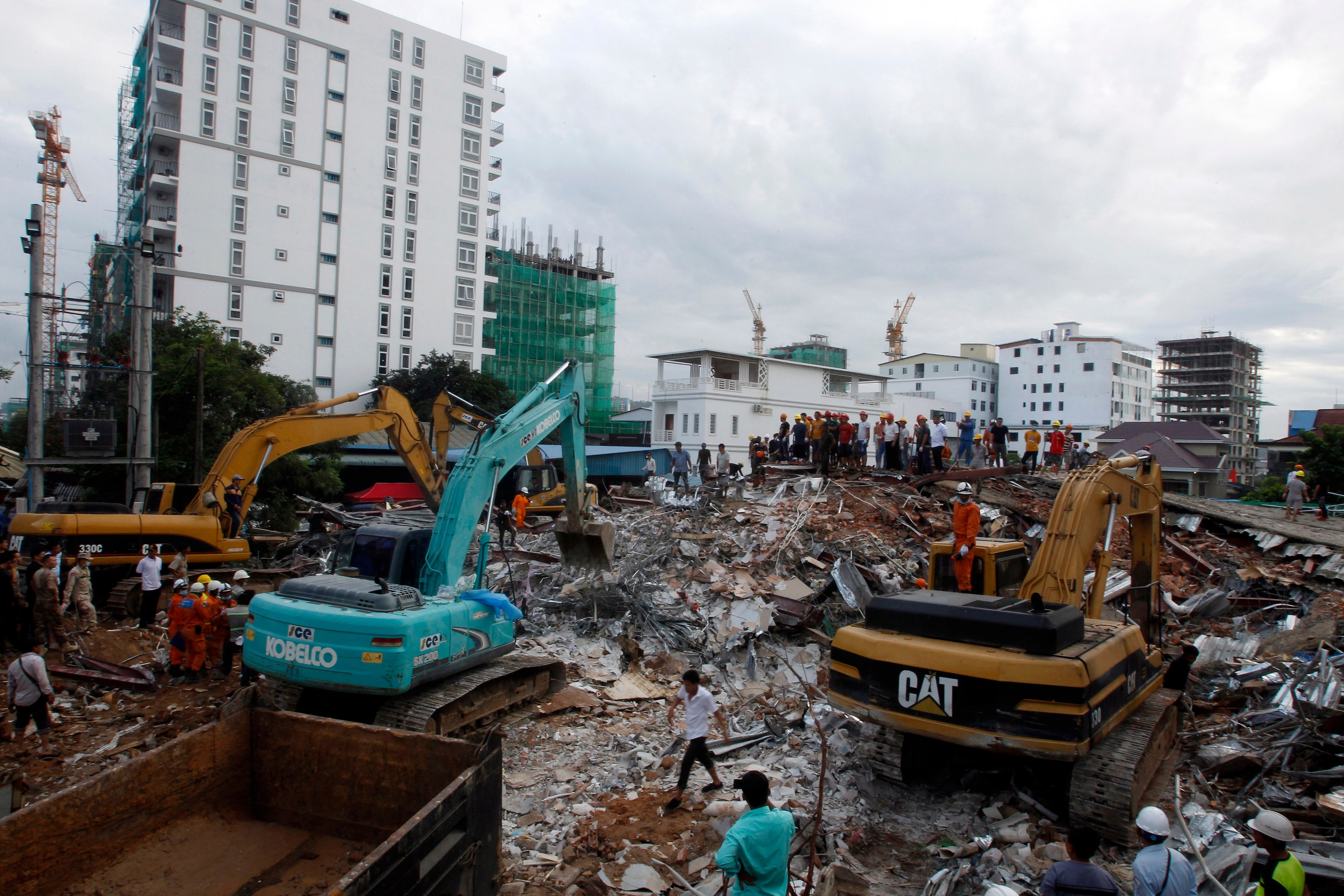 Building collapse leaves at least 19 dead, 24 injured in Cambodia Fox