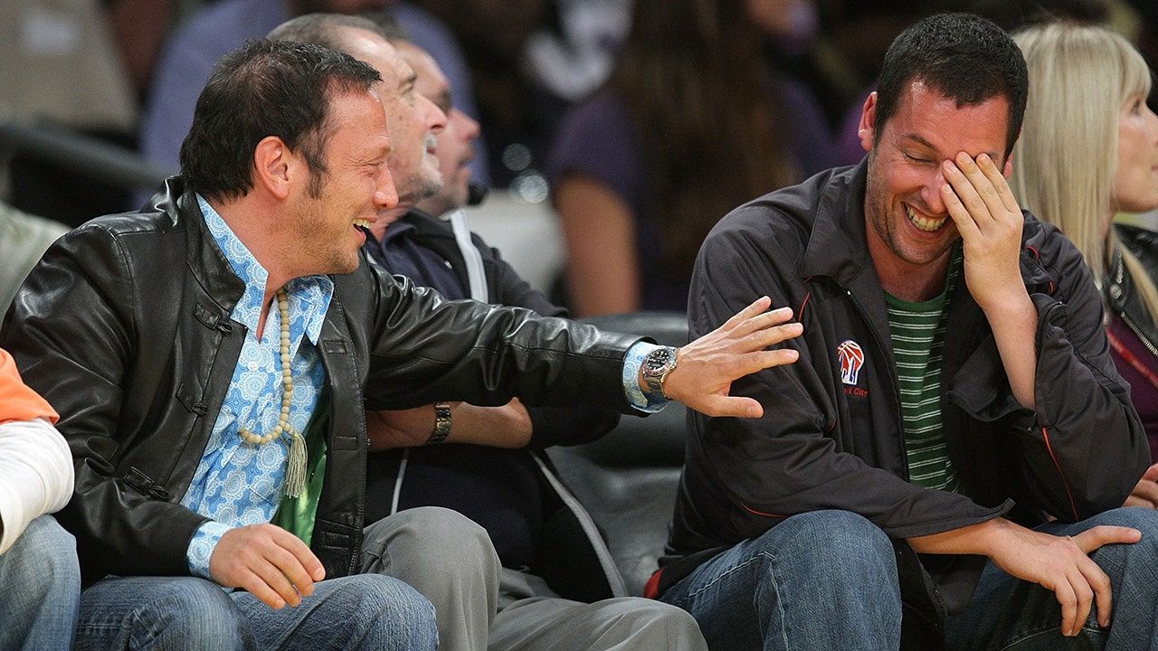 Rob Schneider hits back at Adam Sandler, says it would be fun to pin him for murder I know his secrets Fox News photo