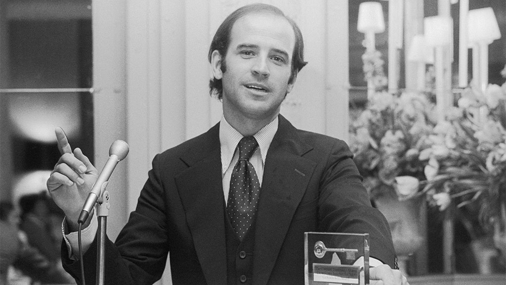 Biden, now 76, attacked his older opponent's age during 1972 Senate run