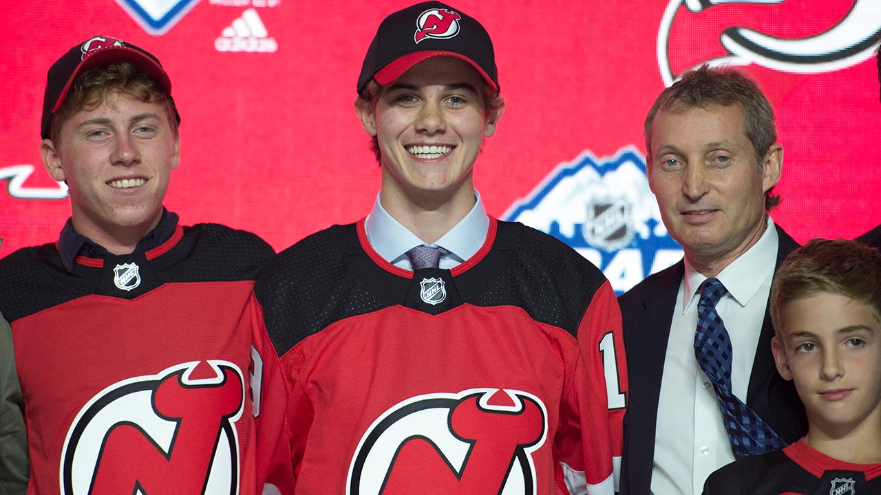 Devils select US center Hughes with 1st pick in NHL Draft