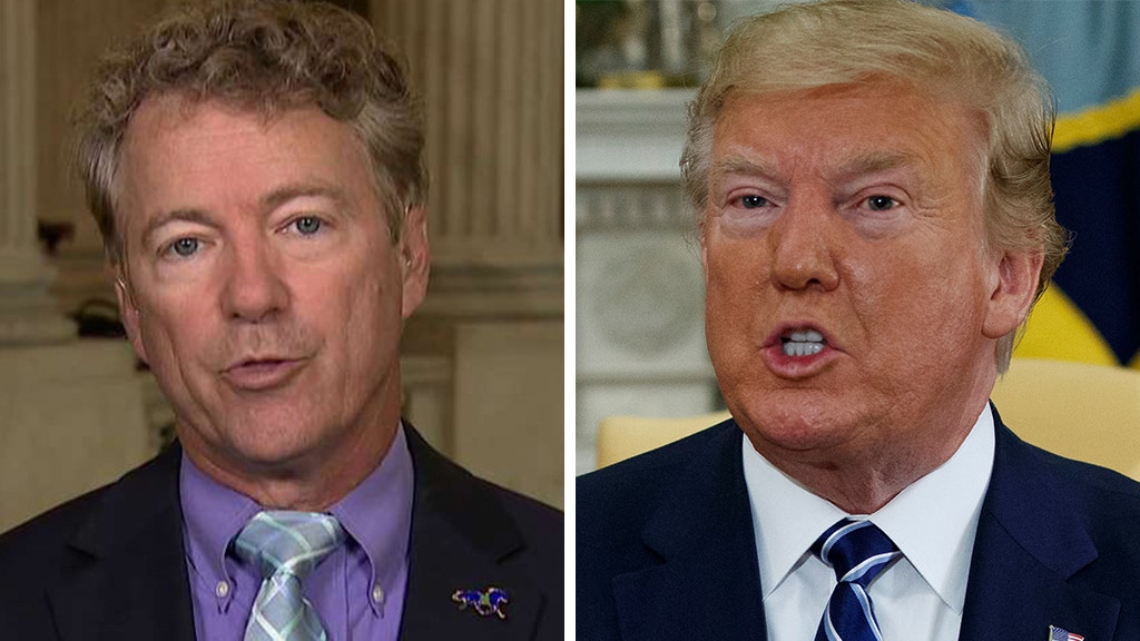 Rand Paul praises Trump, says it 'really takes a statesman to show ...