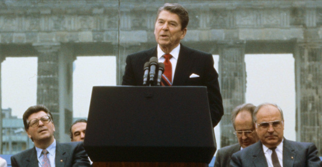 Reagan's 'tear down this wall' speech still teaches how to confront Russia