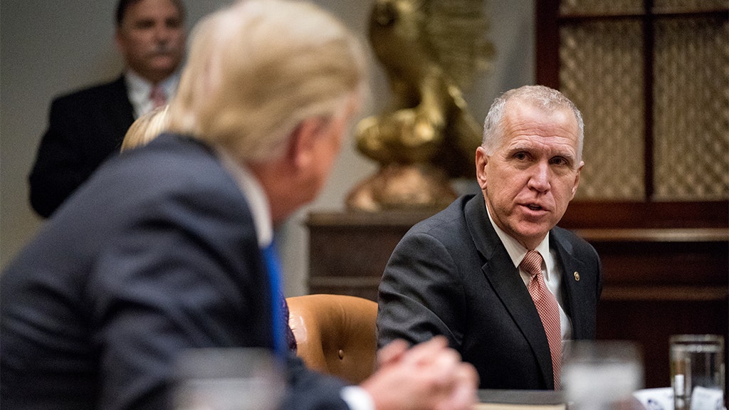 Trump reacts to Tillis not seeking re-election, sends warning to ‘cost cutting Republicans’