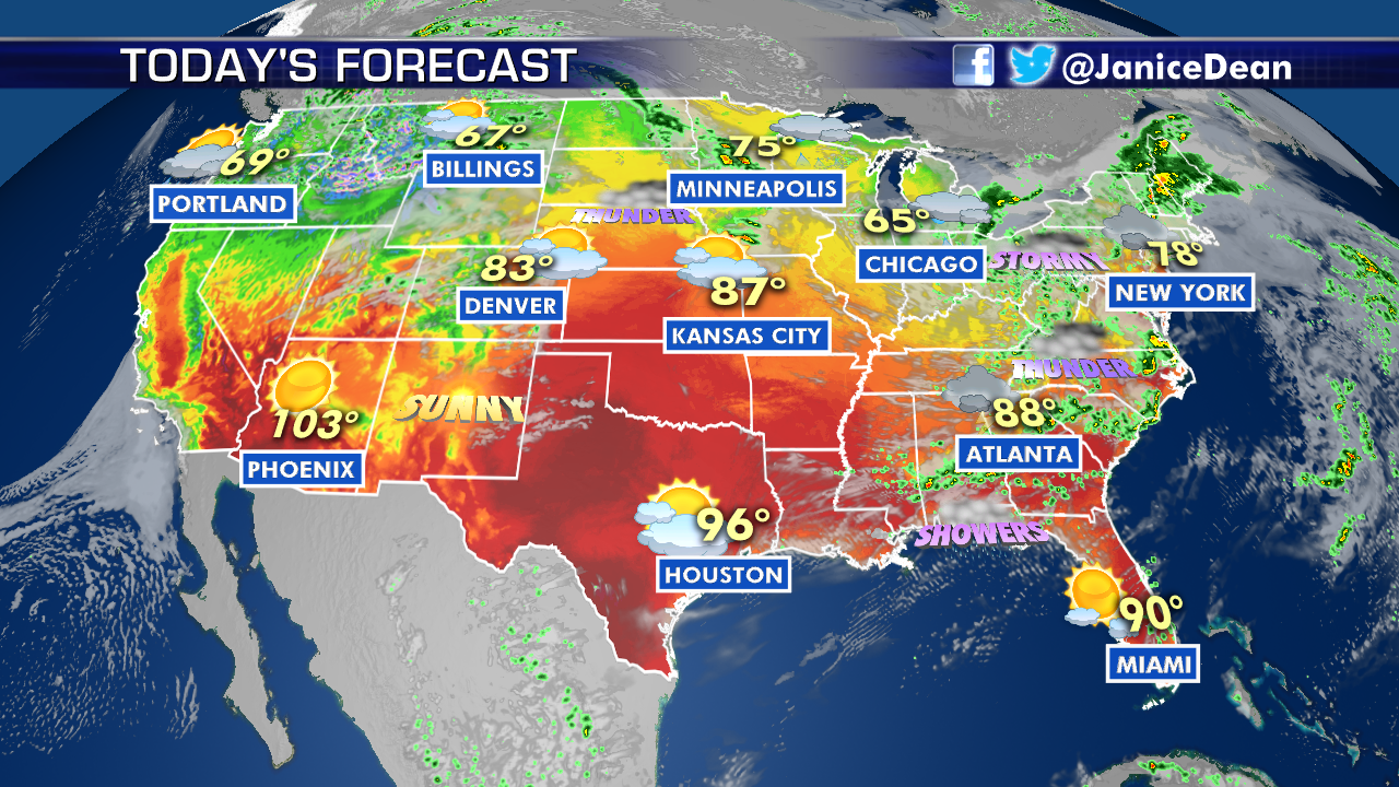 Strong storms threaten East Coast, Central Plains | Fox News