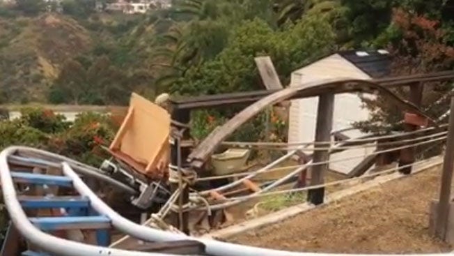 Dad has to give away homemade backyard rollercoaster Fox News