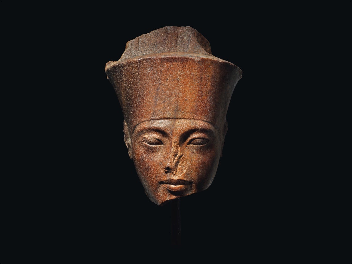 Exclusive: Controversial King Tut statue has sketchy origins. Now Christie's is selling it.