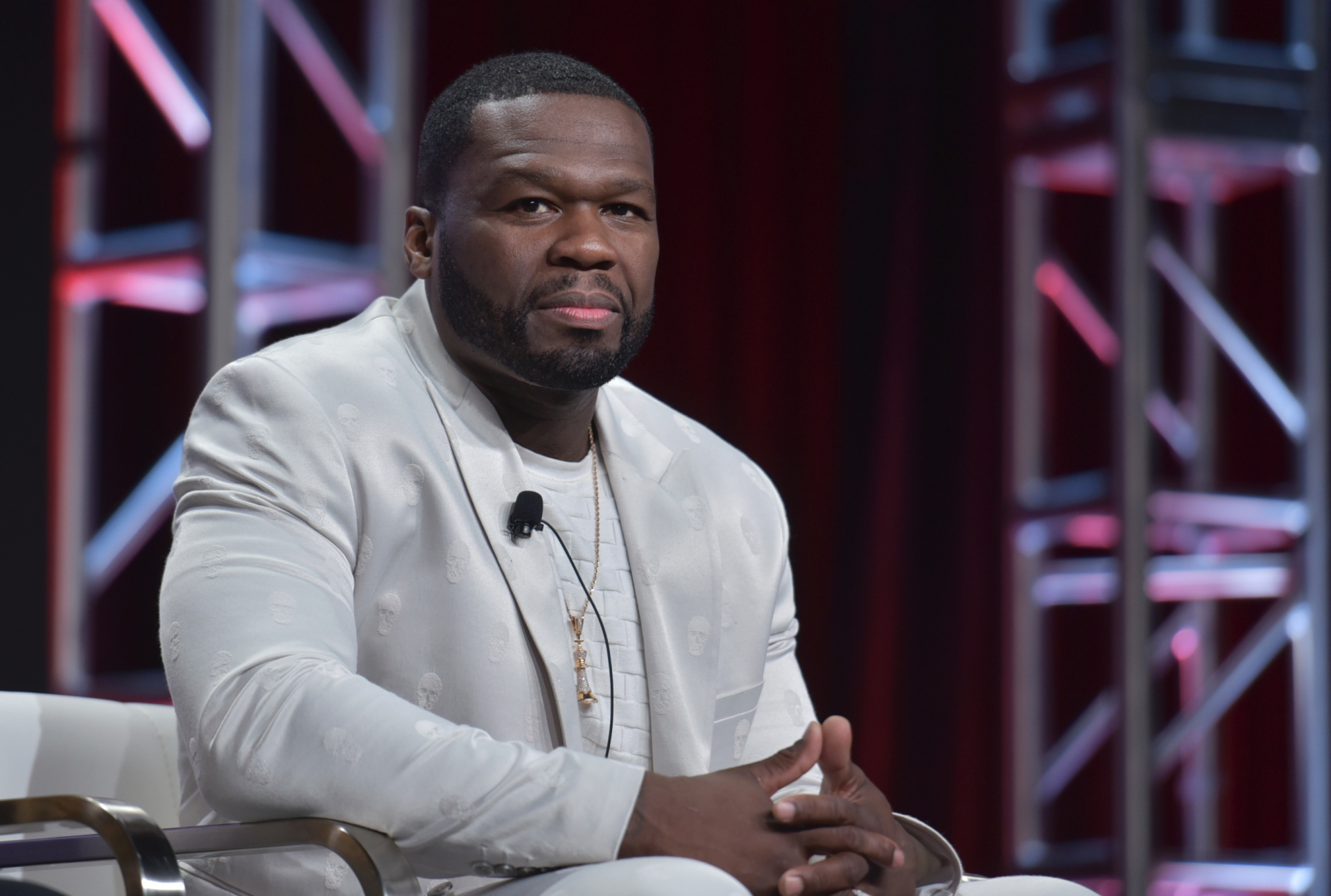 SOURCE SPORTS: 50 Cent Shows Off Custom World Series Ring Given to