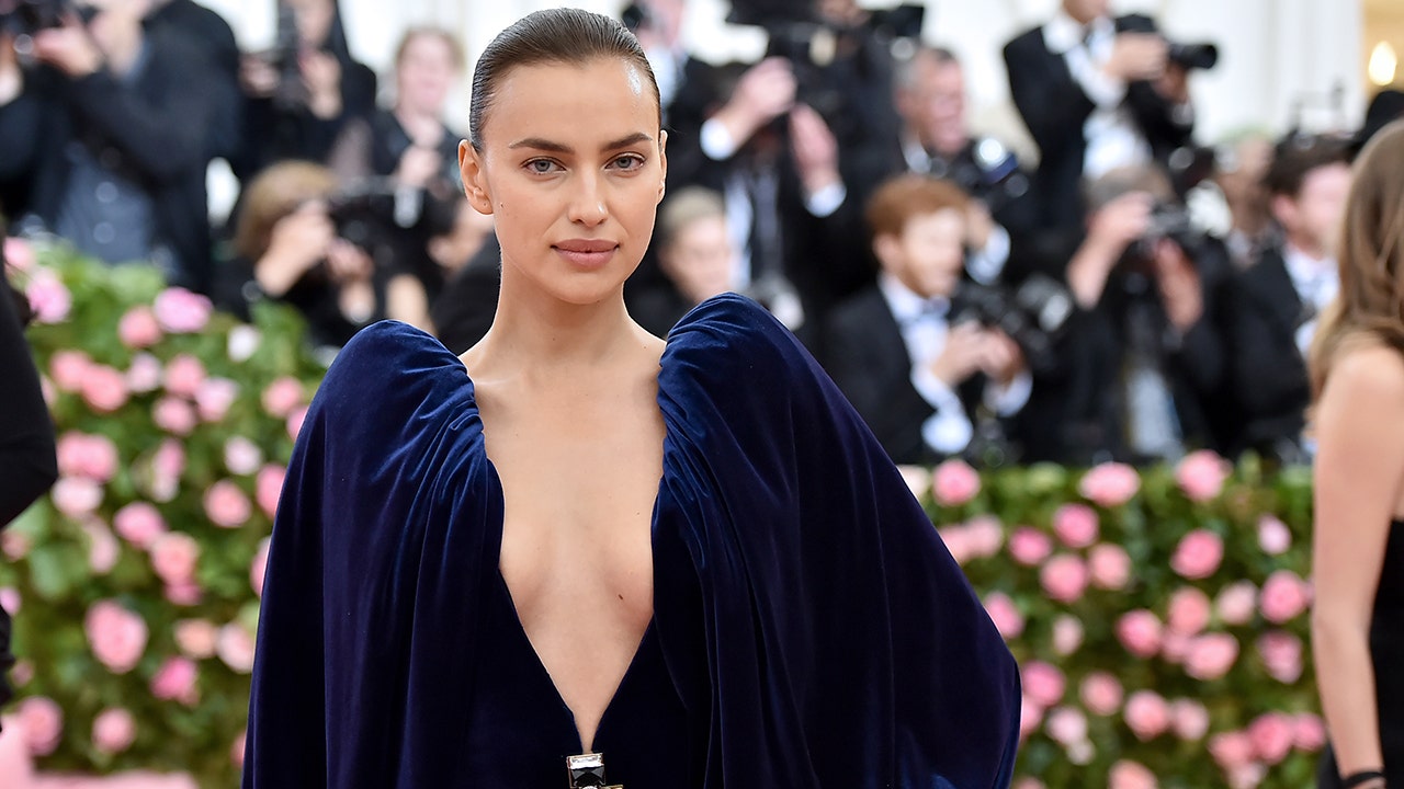 Irina Shayk takes her 'thong jeans' from the catwalk to the sidewalk