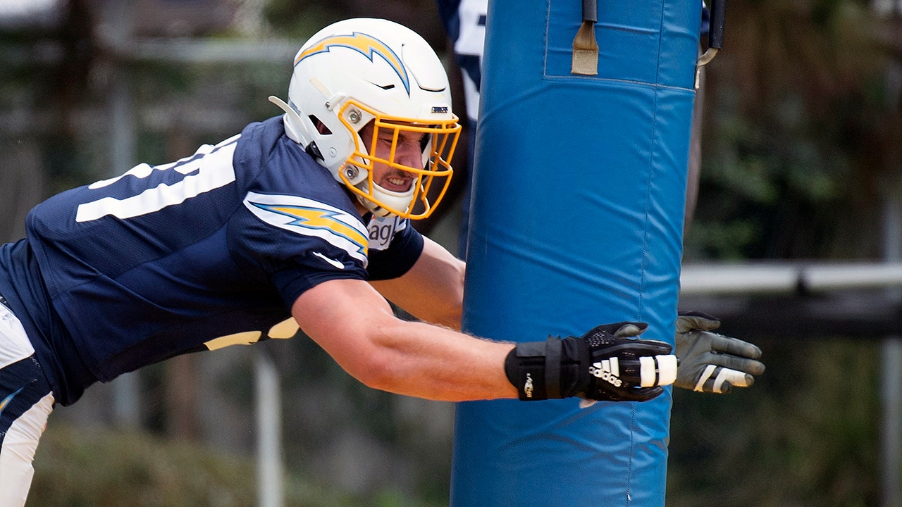 Los Angeles Chargers defensive end Joey Bosa (99) during an NFL