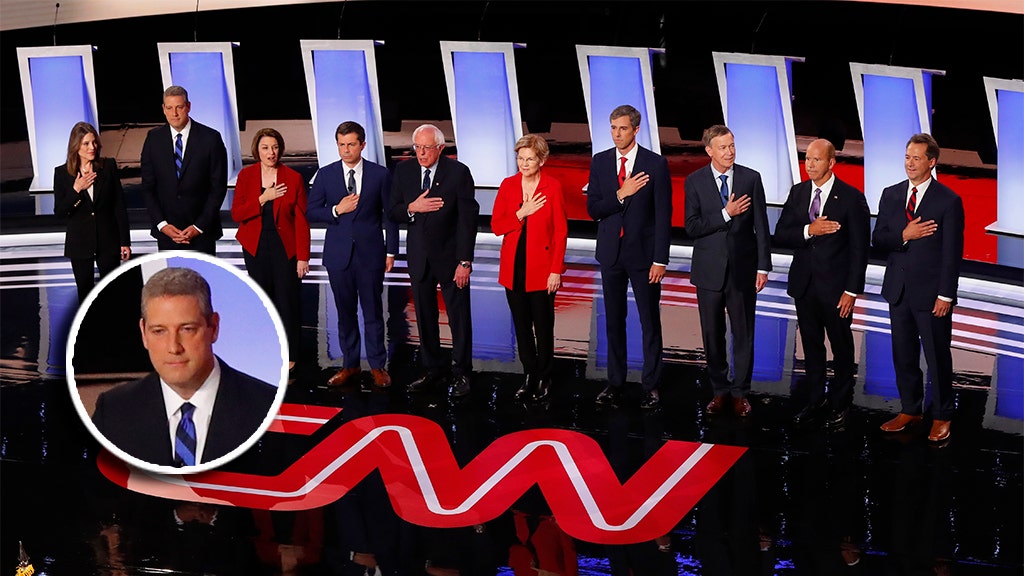 FOX NEWS: Tim Ryan called out for not placing hand on heart for national anthem at Dem debate
