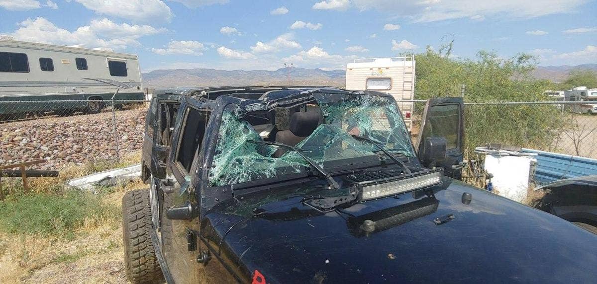 FOX NEWS: Arizona couple miraculously survives after Jeep careens over 80-foot cliff: report
