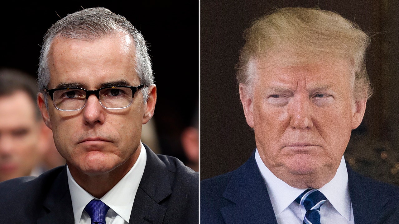 Trump blasts CNN for 'disgraceful' hiring of ex-FBI official Andrew McCabe