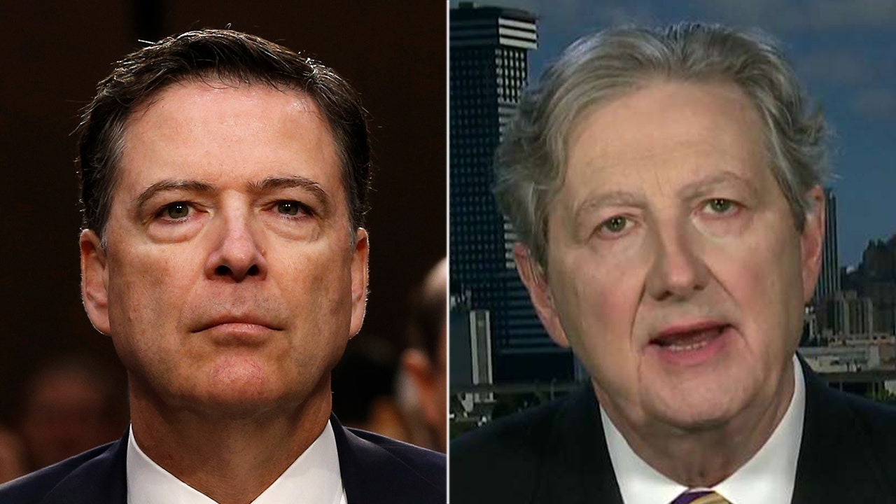 James Comey is a 'meathead' and 'political hack' who damaged the FBI, says Sen. John Kennedy