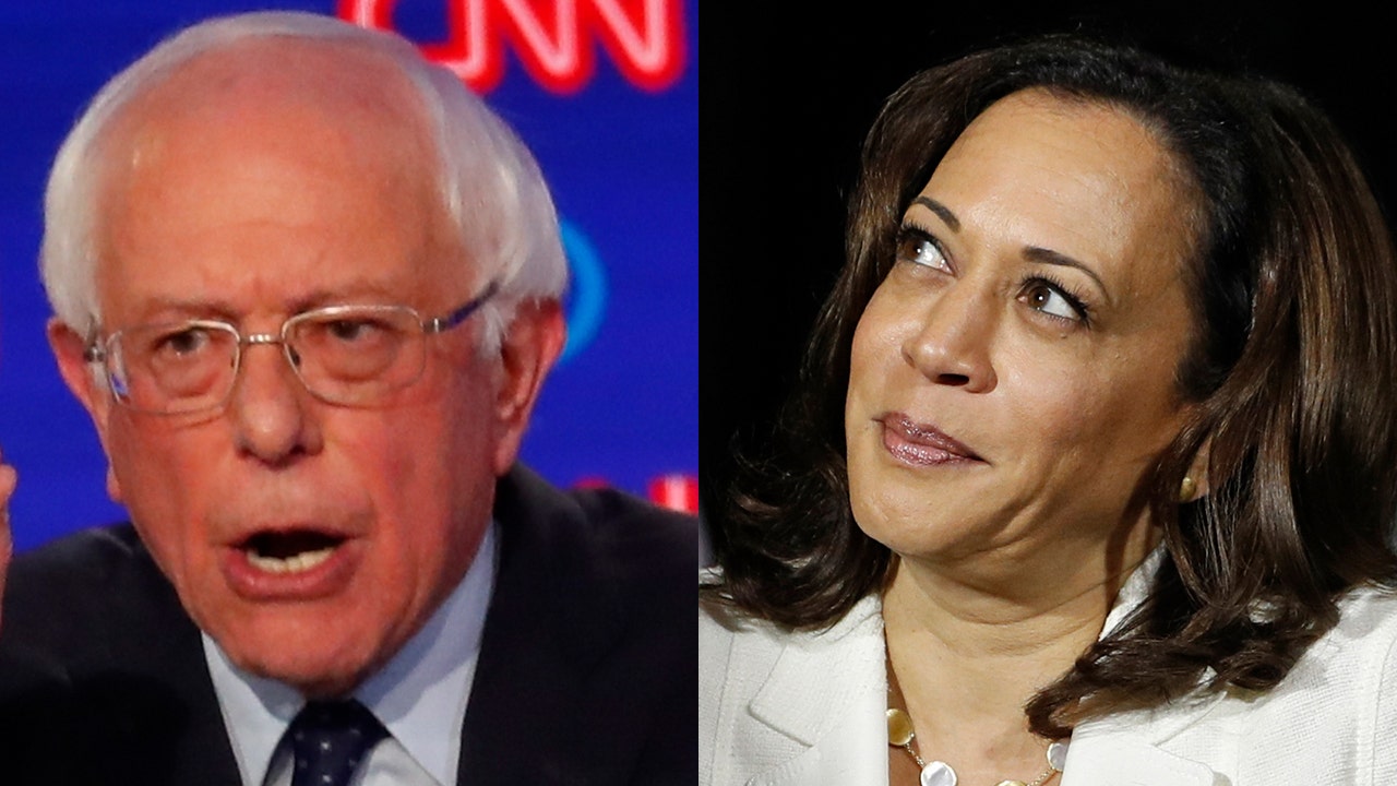Sanders mocks Harris over ‘Medicare-for-all’ criticism