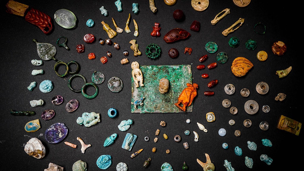 Pompeii 'sorcerer’s treasure trove' discovered, with bones, skull charms and gems for rituals