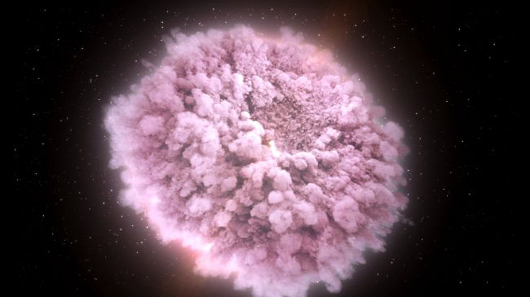 Monstrous space explosions may be showering nearby galaxy in gold